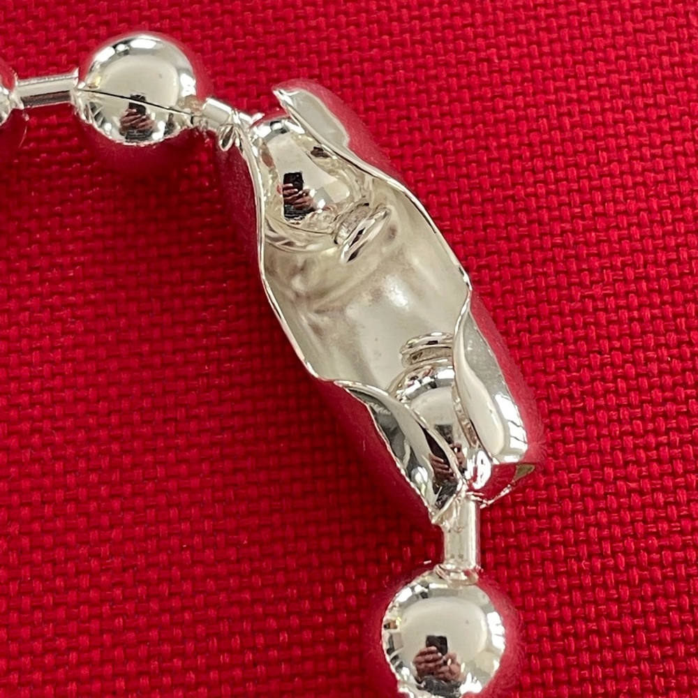 UNO de 50 Silver Beaded Bracelet with Lock Charm - Picture 8 of 16